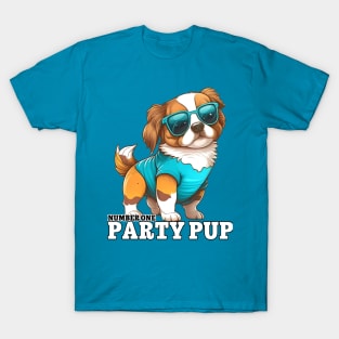 Number 1 Party Pup T-Shirt